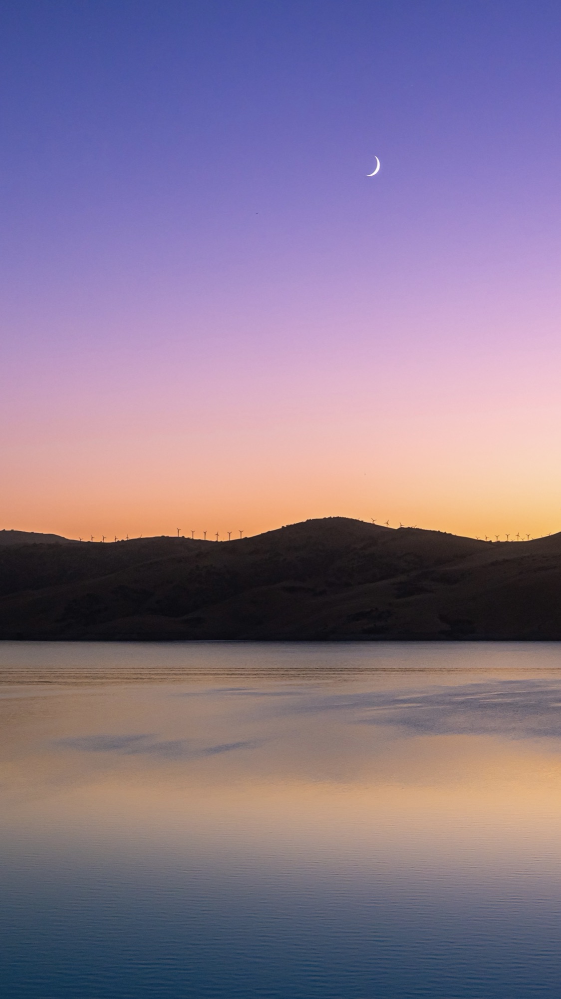Pastel Sunset Reservoir